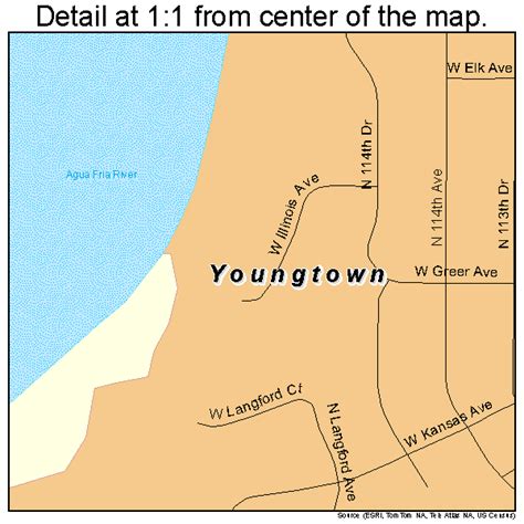 Youngtown Az Map