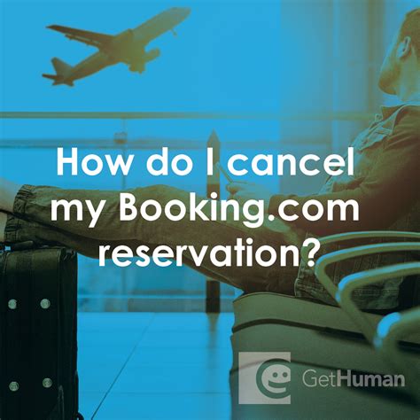 How to cancel reservation on Booking com
