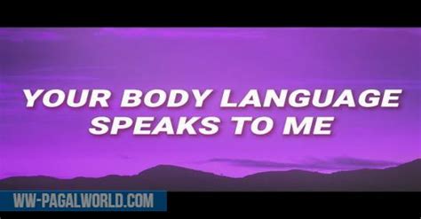 your body language speaks to me mp3 download