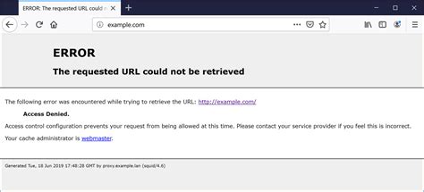 your cache administrator is root