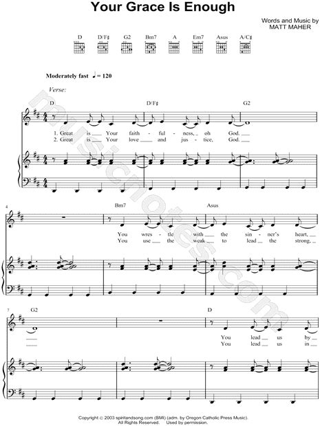 Your Grace Is Enough D