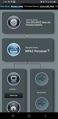 your isp dhcp is not functioning properly asus reddit