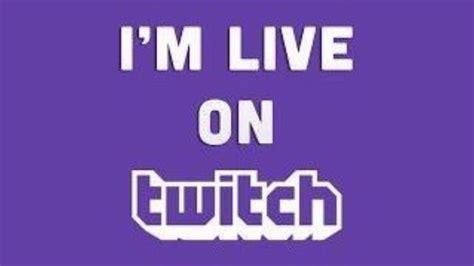 your live on twitch