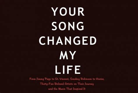 your song changed my life book