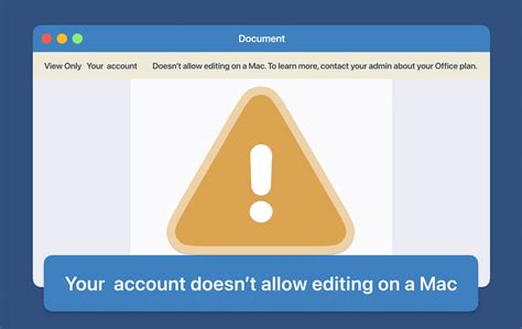 Fix "Your account doesn