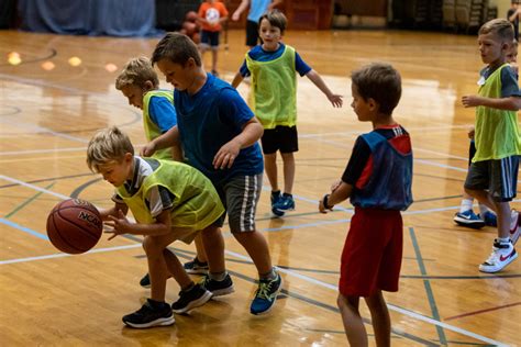 Kids Get Pointers From Union Pines Coach at Youth Basketball Camp