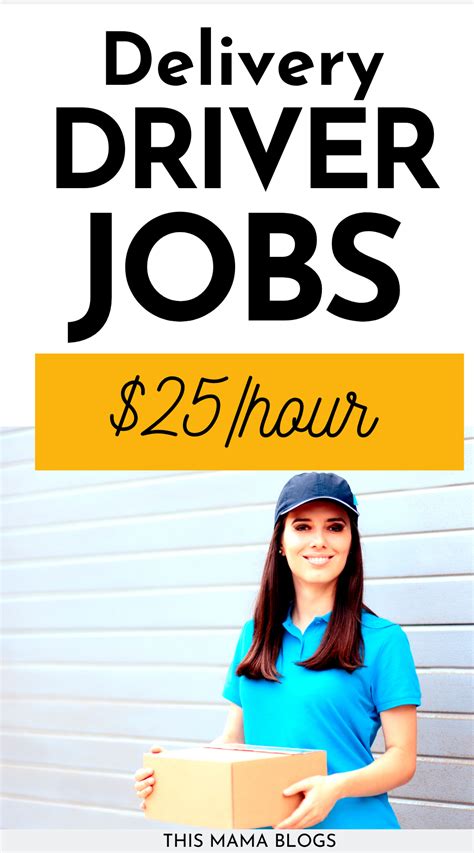Top Delivery Driver Jobs Near Me (25/hour!) Driver job, Delivery