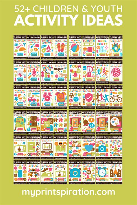 Youth Work Activities Ideas