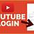 youtube account sign in page