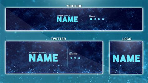 Youtube Banner Template Psd Free Download 2020 Channel Art Banner