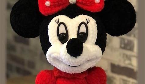 minnie mouse amigurumi | Disney häkeln, Mickey-mouse häkeln, Maus häkeln