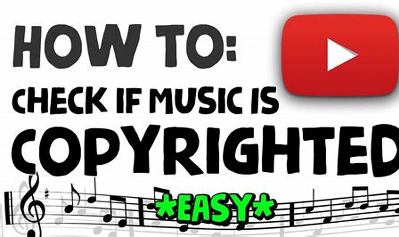 youtube music copyright checker