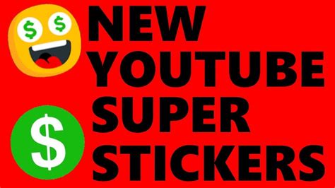 YouTube is launching 'super stickers' that can be purchased for live