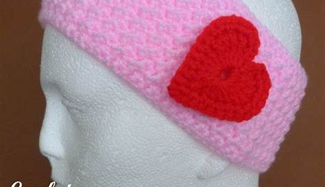 Youtube Valentine Crochet Headbands 's Day Photo Prop Heart Headband By Daisycottagedesigns $7 00