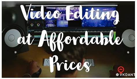 Youtube Video Editing Price In India
