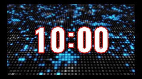 youtube 10 minute countdown timer