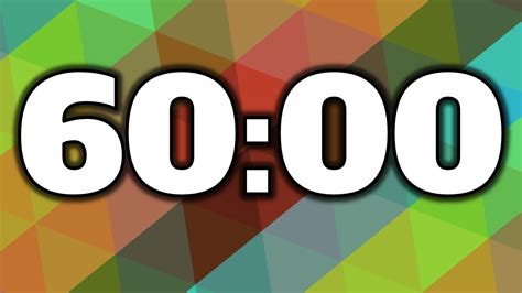 youtube 60 minute timer