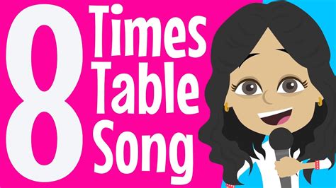 youtube 8 times table song