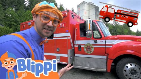 youtube app firefighter blippi