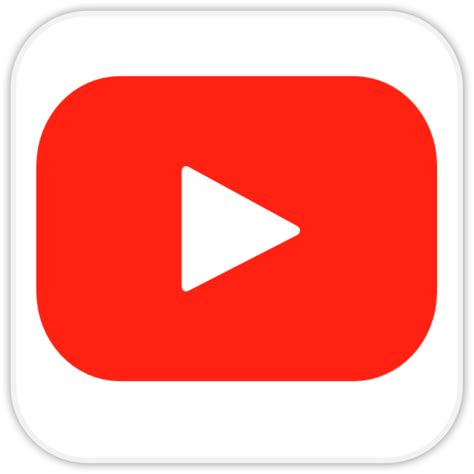 youtube app logo transparent