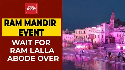 youtube ayodhya ram mandir live
