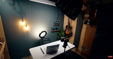Youtube Backdrop Setup