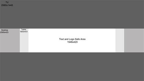 Youtube Banner Guide Template