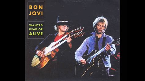 youtube bon jovi wanted dead or alive live