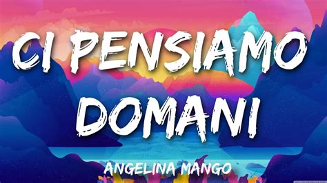 youtube canzone angelina mango