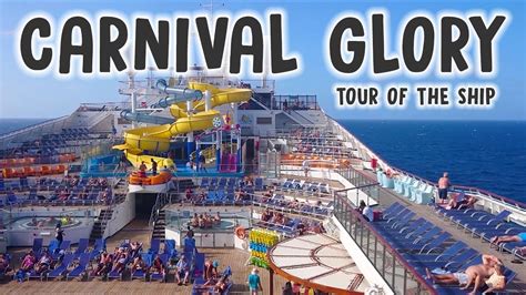 youtube carnival glory cruise ship