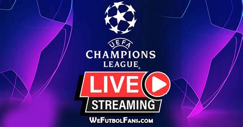 youtube champions league live today