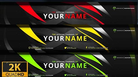 youtube channel banner free