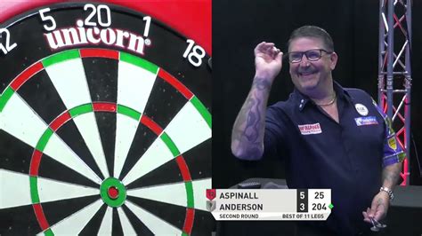 youtube darts pdc anderson
