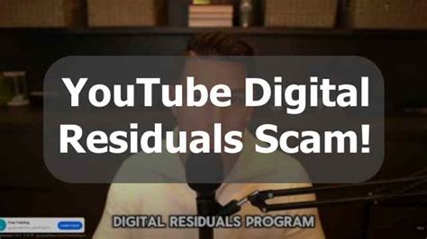 youtube digital residuals program