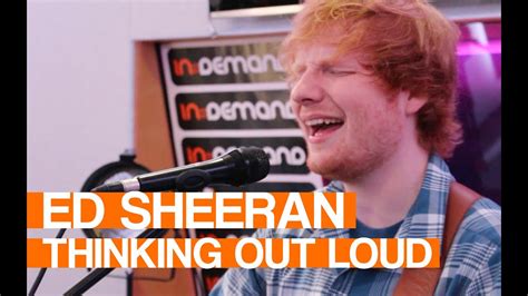 youtube ed sheeran thinking out loud video