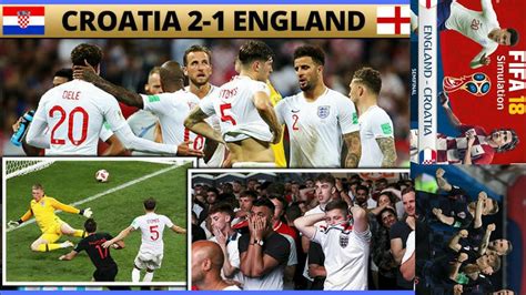 youtube england vs croatia