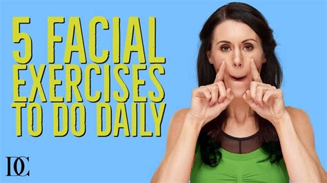 youtube facial exercises wrinkles