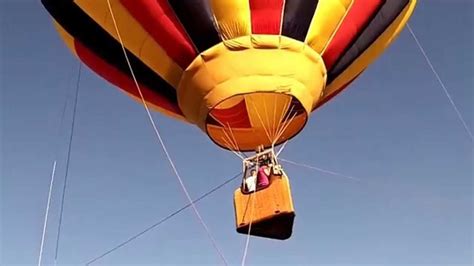 youtube hot air balloon ride