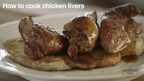 youtube how to cook chicken livers