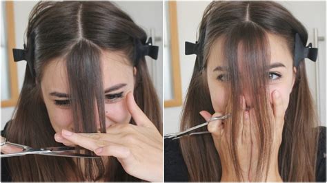 Perfect Youtube How To Cut Bangs For Thin Hair For Bridesmaids