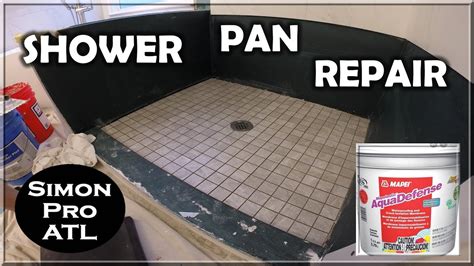 Youtube How To Replace A Shower Pan