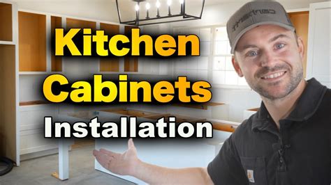 Youtube Install Kitchen Cabinets