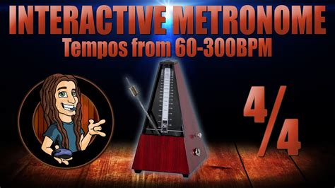 youtube interactive metronome