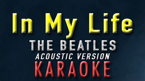 youtube karaoke the beatles