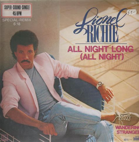 youtube lionel richie all night long