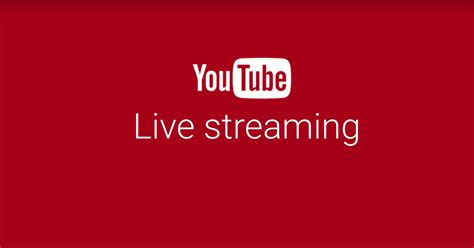youtube live streaming apps
