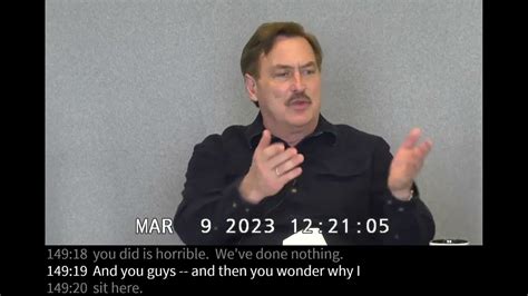 youtube mike lindell deposition