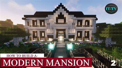 youtube minecraft mansion tutorial