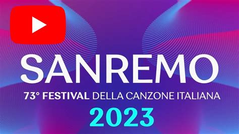 youtube music sanremo 2023