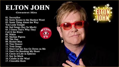 youtube music videos elton john greatest hits